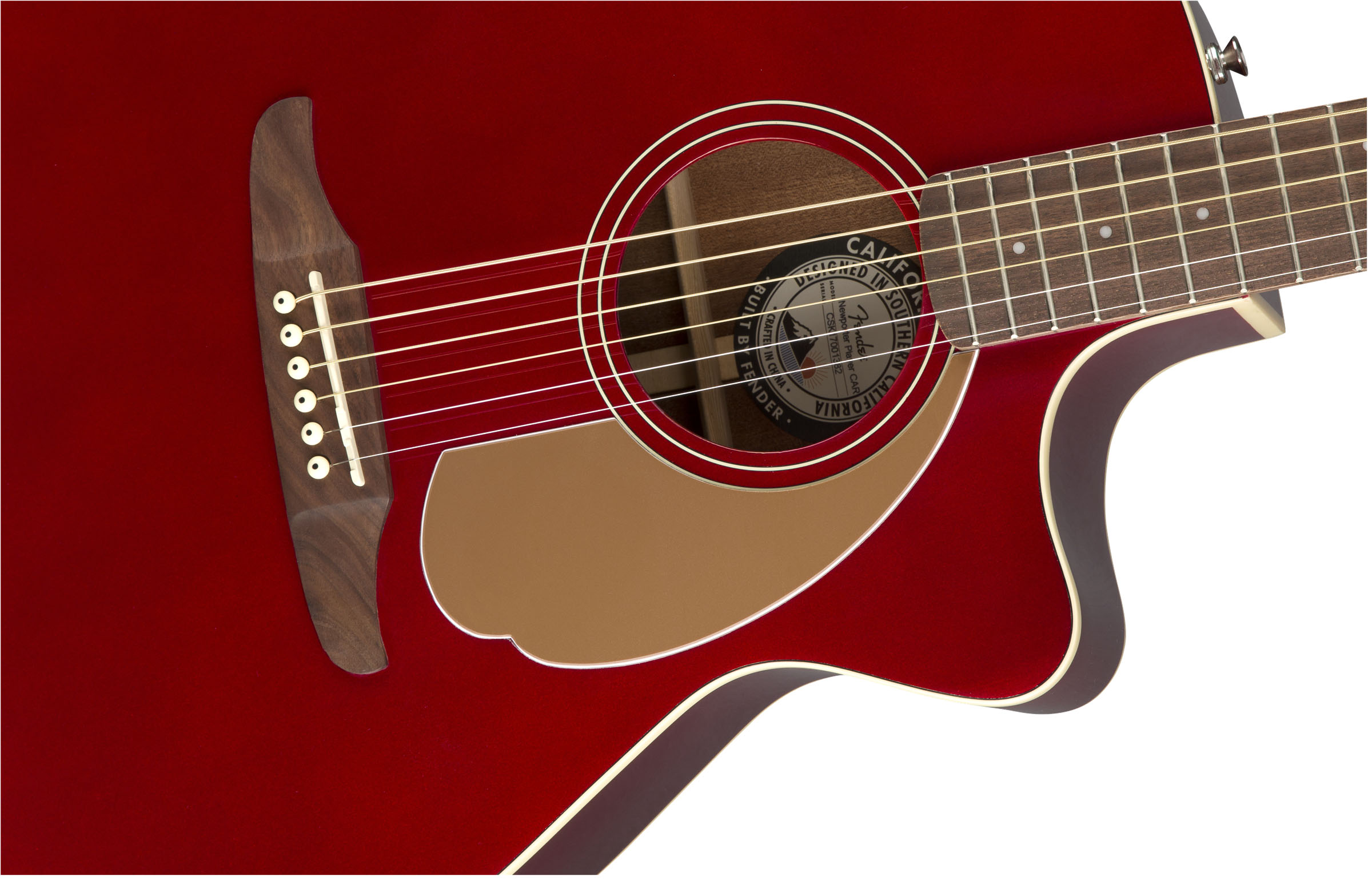 Newporter Player, Walnut Fingerboard, Candy Apple Red - Image 5