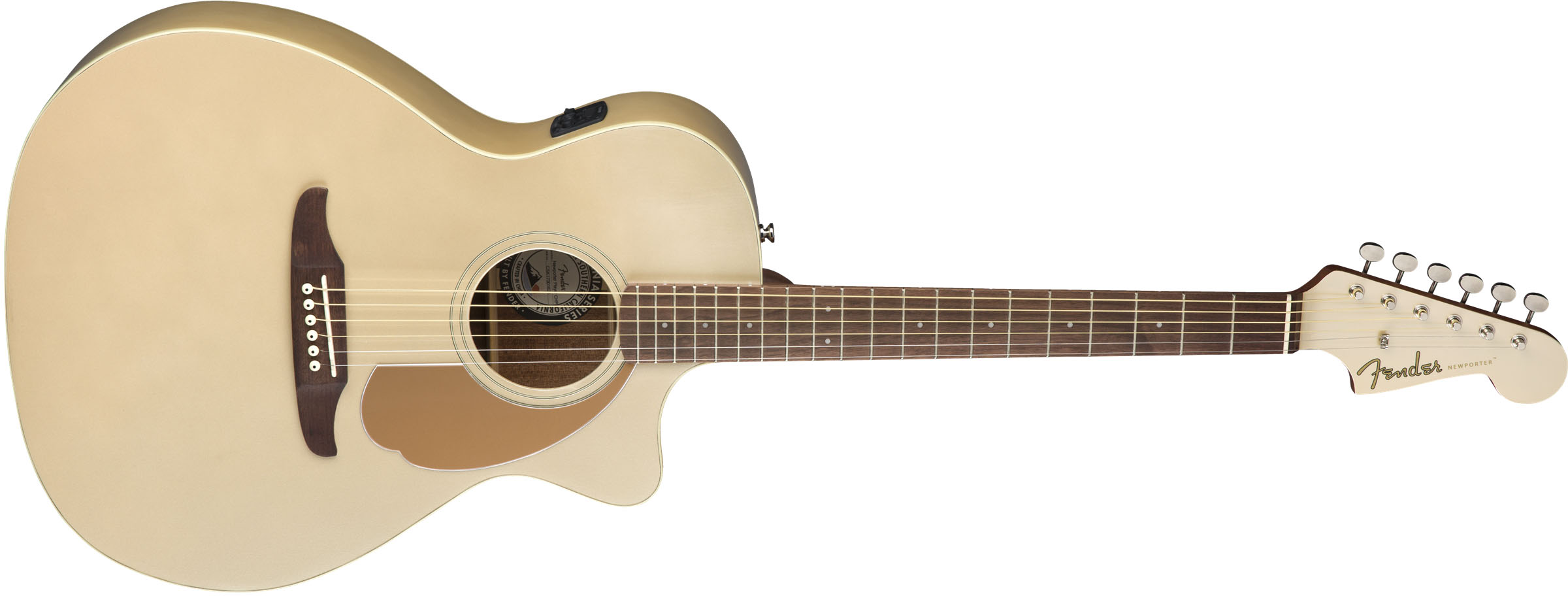 Newporter Player, Walnut Fingerboard, Champagne - Image 4