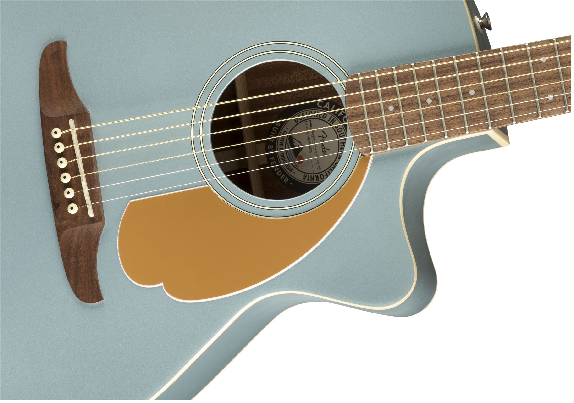 Newporter Player, Walnut Fingerboard, Ice Blue Satin - Image 5