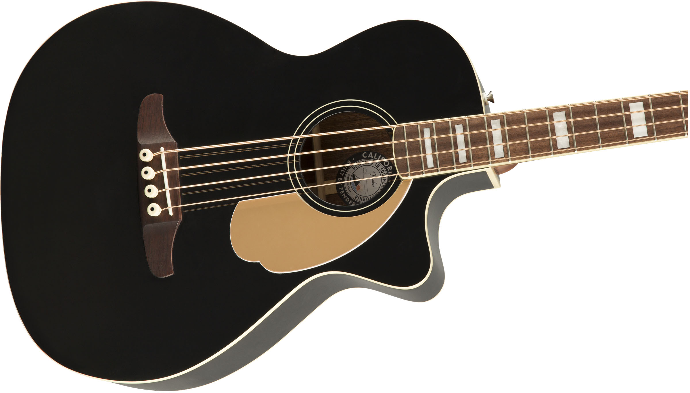 Kingman Bass, Walnut Fingerboard, Black - Image 6