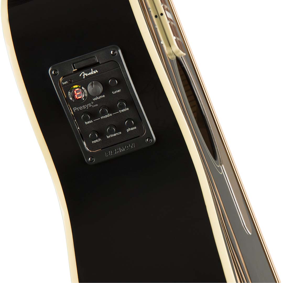 Kingman Bass, Walnut Fingerboard, Black - Image 9