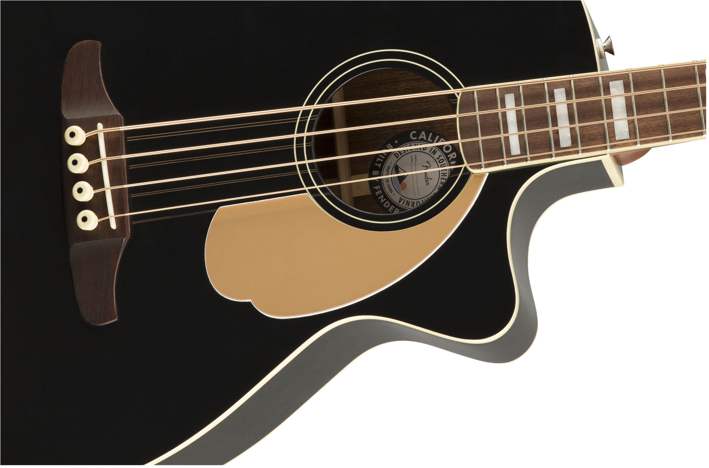 Kingman Bass, Walnut Fingerboard, Black - Image 5