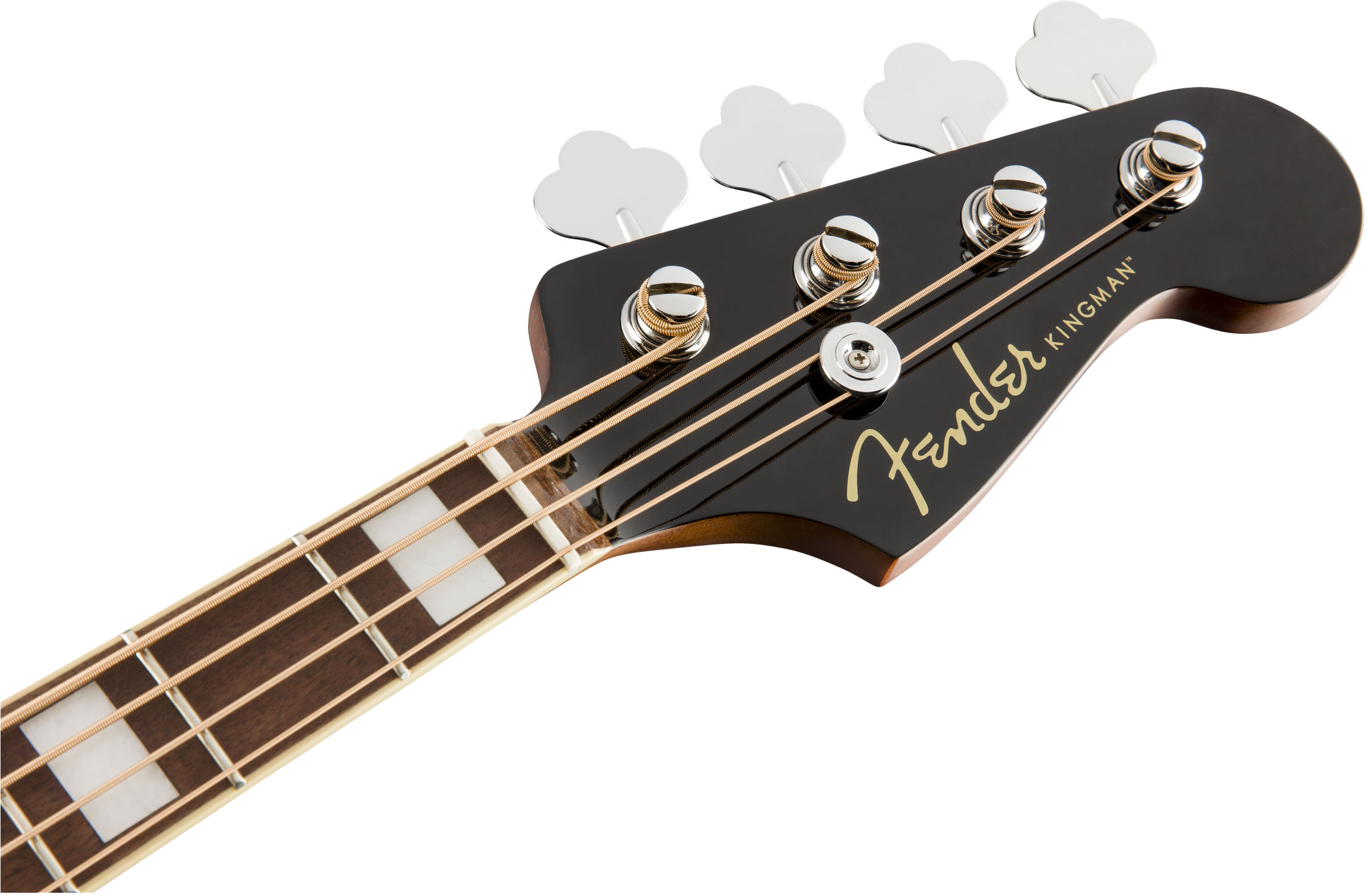 Kingman Bass, Walnut Fingerboard, Black - Image 7