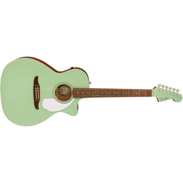 Newporter Player, Walnut Fingerboard, White Pickguard, Surf Green - Image 4