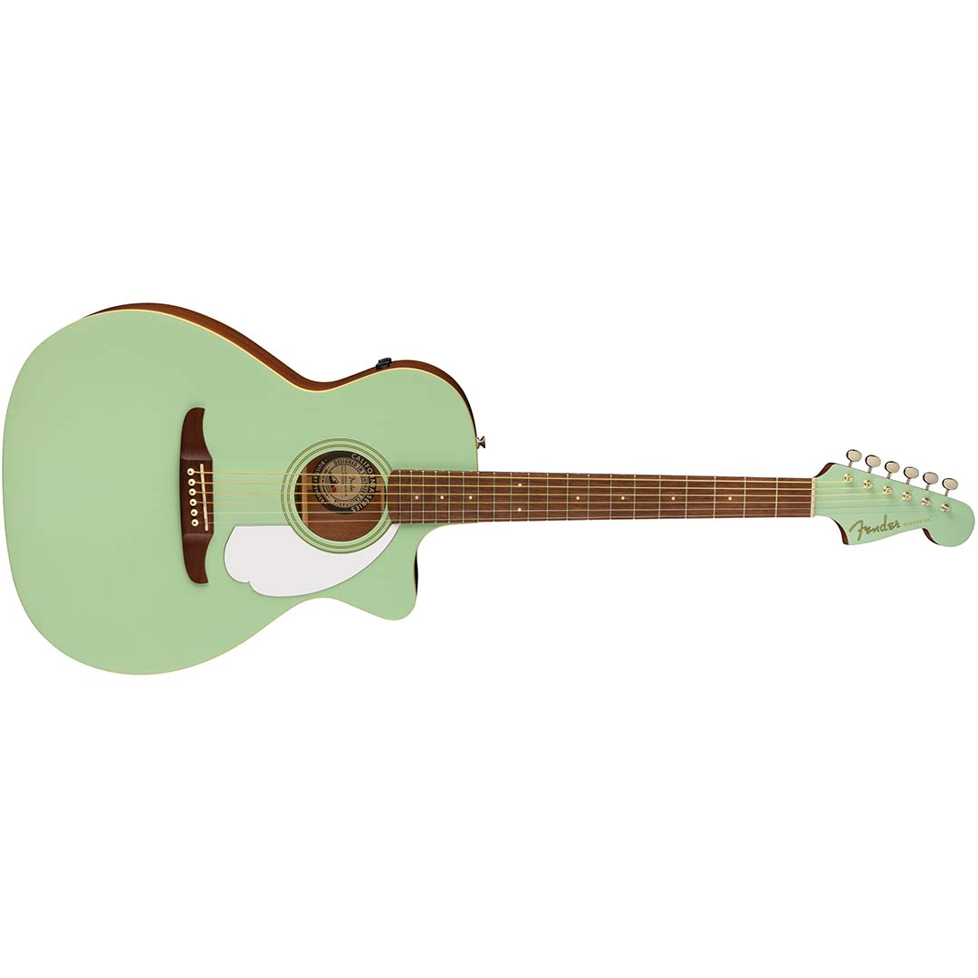 Newporter Player, Walnut Fingerboard, White Pickguard, Surf Green - Image 4