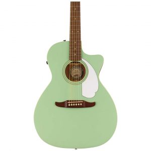 Newporter Player, Walnut Fingerboard, White Pickguard, Surf Green