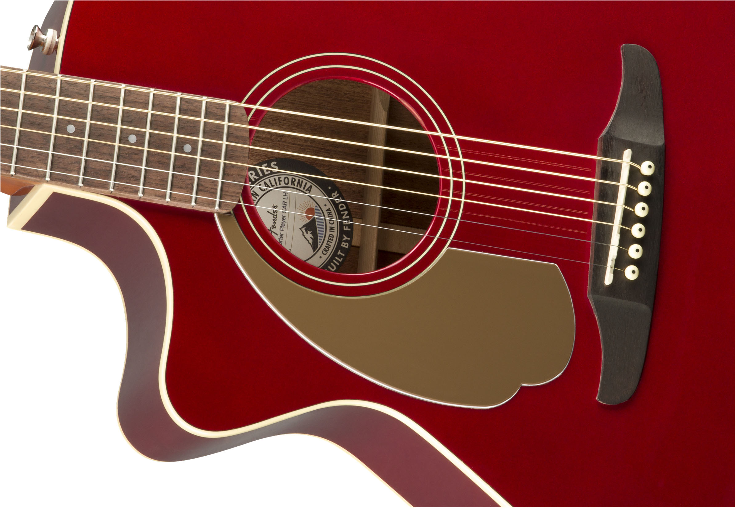 Newporter Player LH, Walnut Fingerboard, Candy Apple Red - Image 7