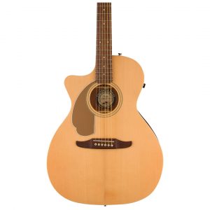 Newporter Player Left-Handed, Walnut Fingerboard, Gold Pickguard, Natural