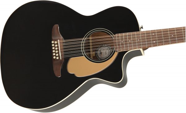 Villager 12-String, Walnut Fingerboard, Black V3 - Image 6