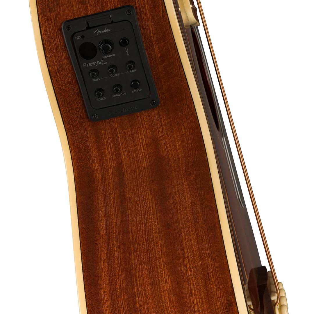 Kingman™ Bass, Walnut Fingerboard, Black Pickguard, Shaded Edge Burst - Image 8
