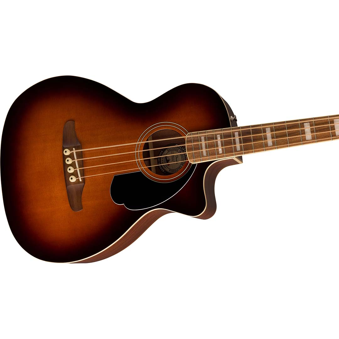 Kingman™ Bass, Walnut Fingerboard, Black Pickguard, Shaded Edge Burst - Image 5