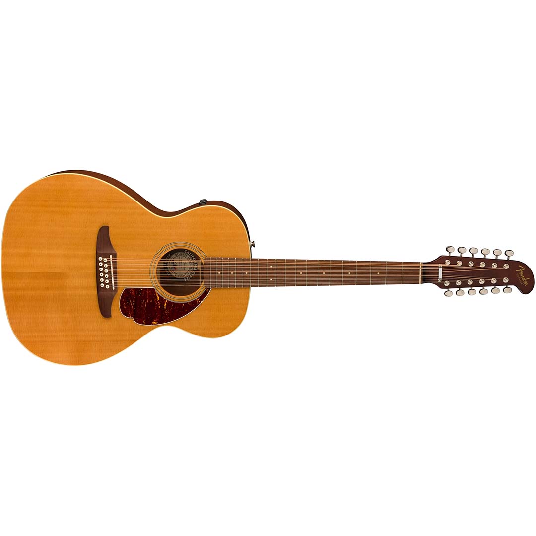 Villager™ 12-String, Walnut Fingerboard, Tortoiseshell Pickguard, Aged Natural - Image 4