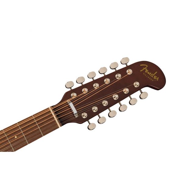 Villager™ 12-String, Walnut Fingerboard, Tortoiseshell Pickguard, Aged Natural - Image 6