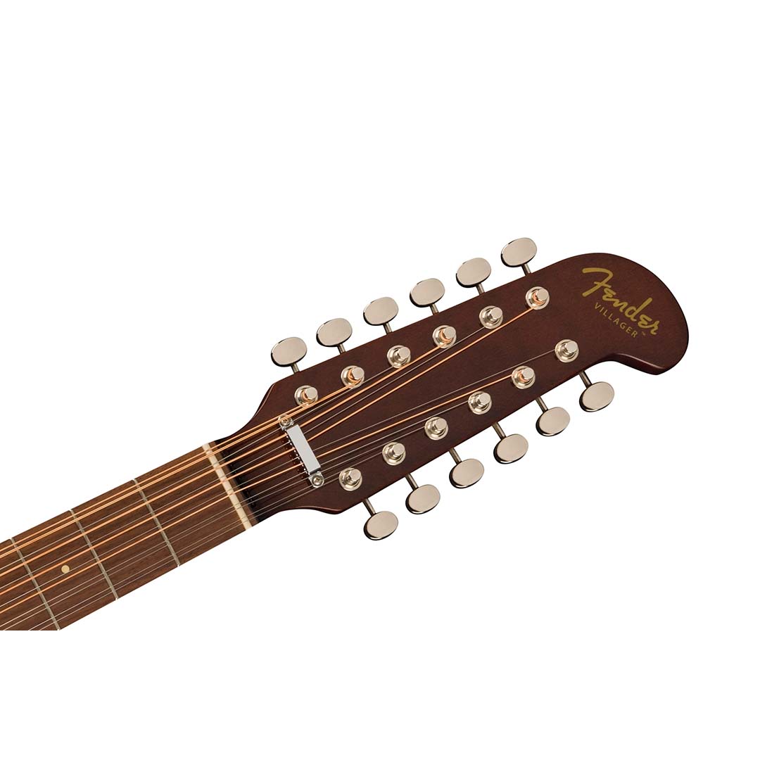 Villager™ 12-String, Walnut Fingerboard, Tortoiseshell Pickguard, Aged Natural - Image 6
