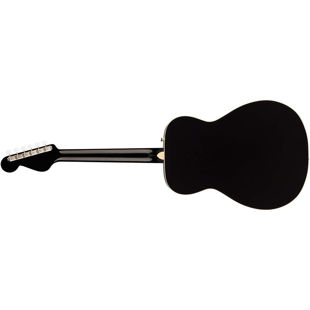 Malibu Vintage, Ovangkol Fingerboard, Gold Pickguard, Black - Image 3