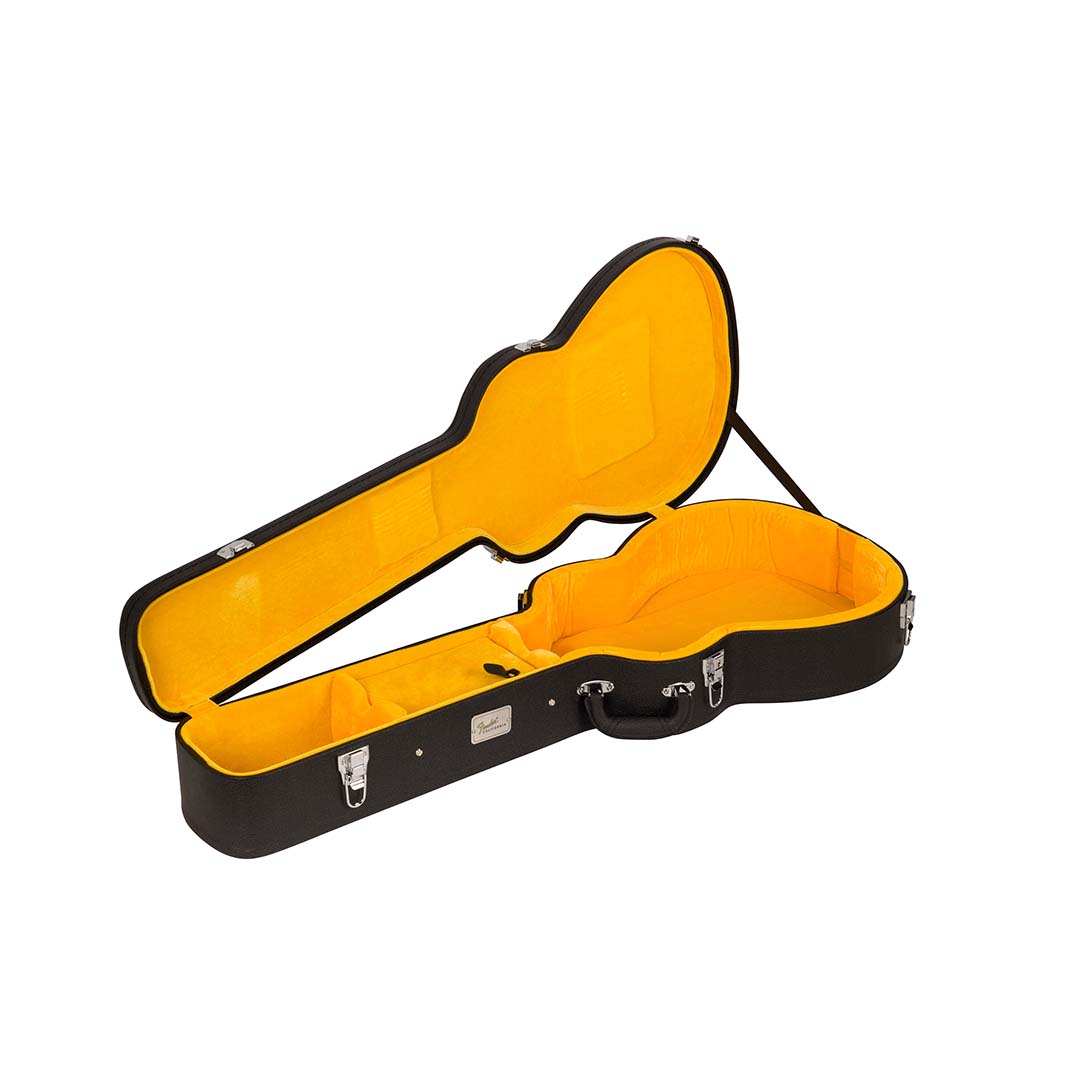 Malibu Vintage, Ovangkol Fingerboard, Gold Pickguard, Black - Image 9
