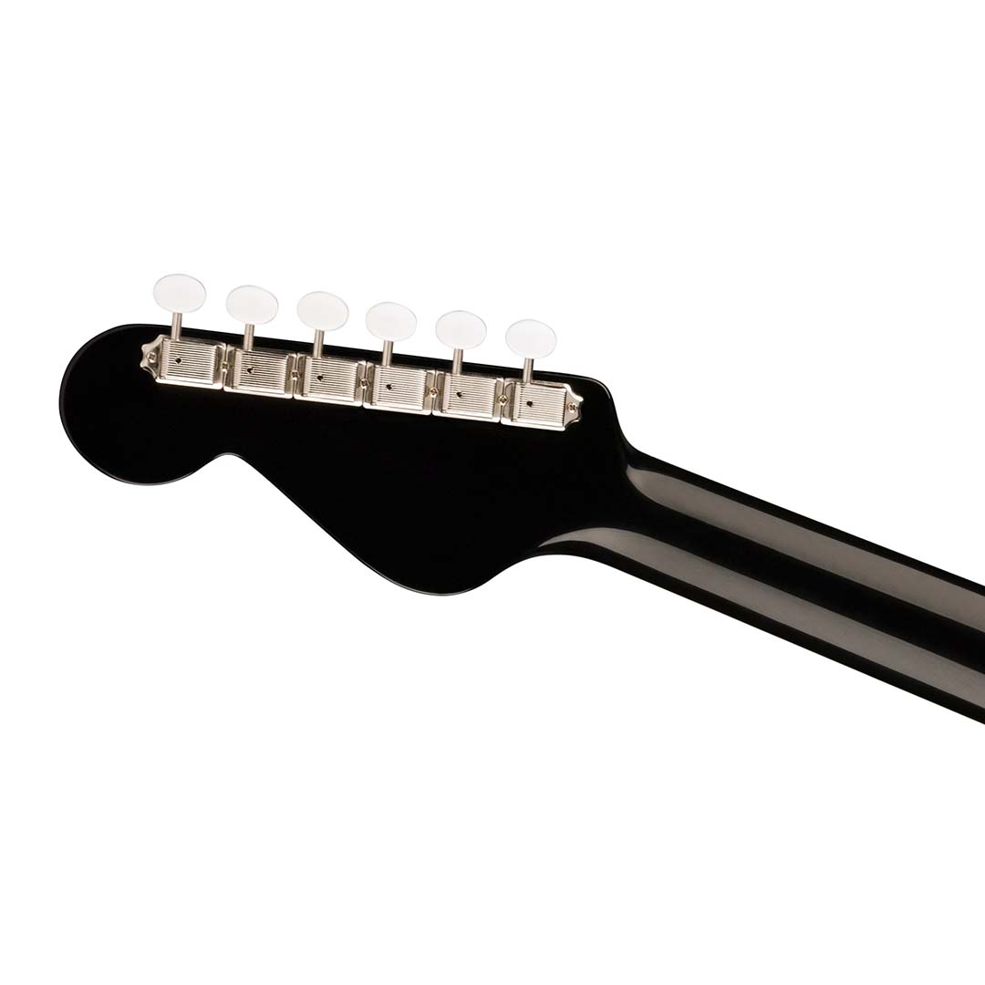 Malibu Vintage, Ovangkol Fingerboard, Gold Pickguard, Black - Image 7