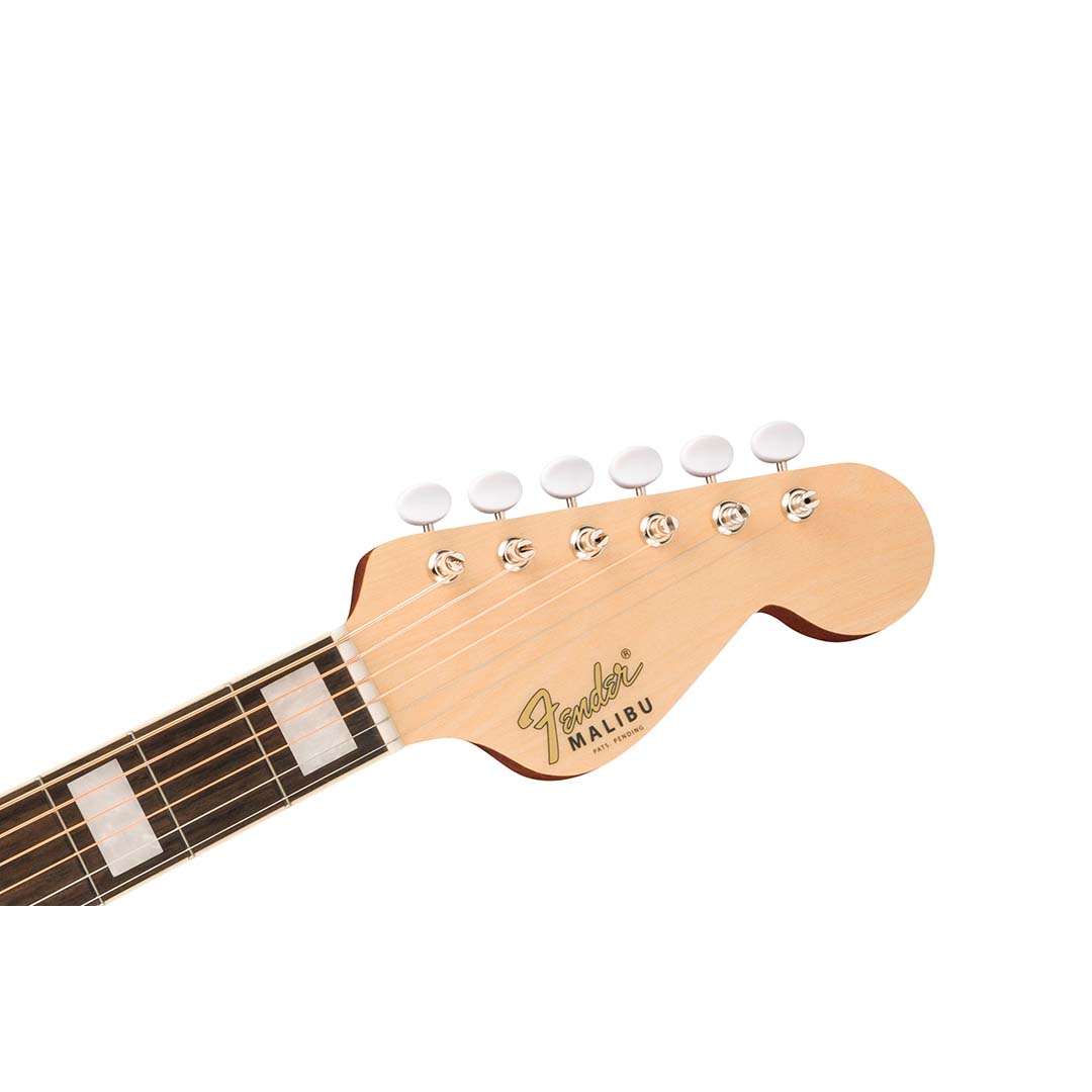 Malibu Vintage, Ovangkol Fingerboard, Gold Pickguard, Aged Natural - Image 6