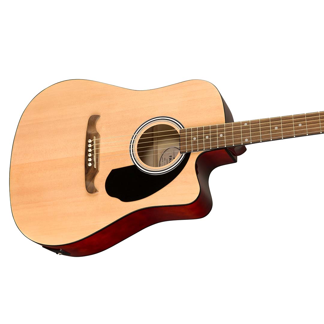 FA-125CE, Walnut Fingerboard, Natural - Image 6