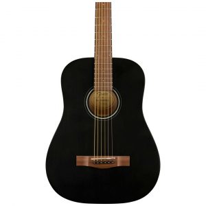 FA-15 3/4 Scale Steel with Gig Bag, Walnut Fingerboard, Black