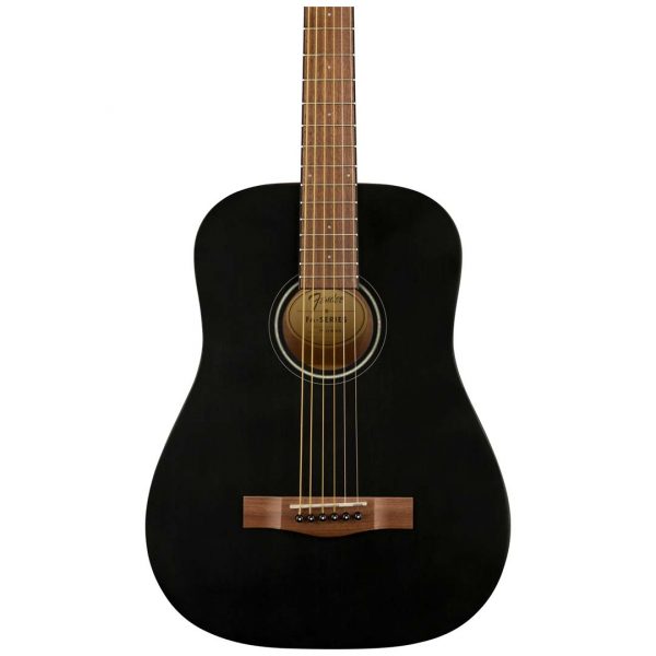 FA-15 3/4 Scale Steel with Gig Bag, Walnut Fingerboard, Black