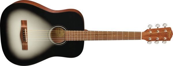 FA-15 3/4 Scale Steel with Gig Bag, Walnut Fingerboard, Moonlight Burst - Image 4