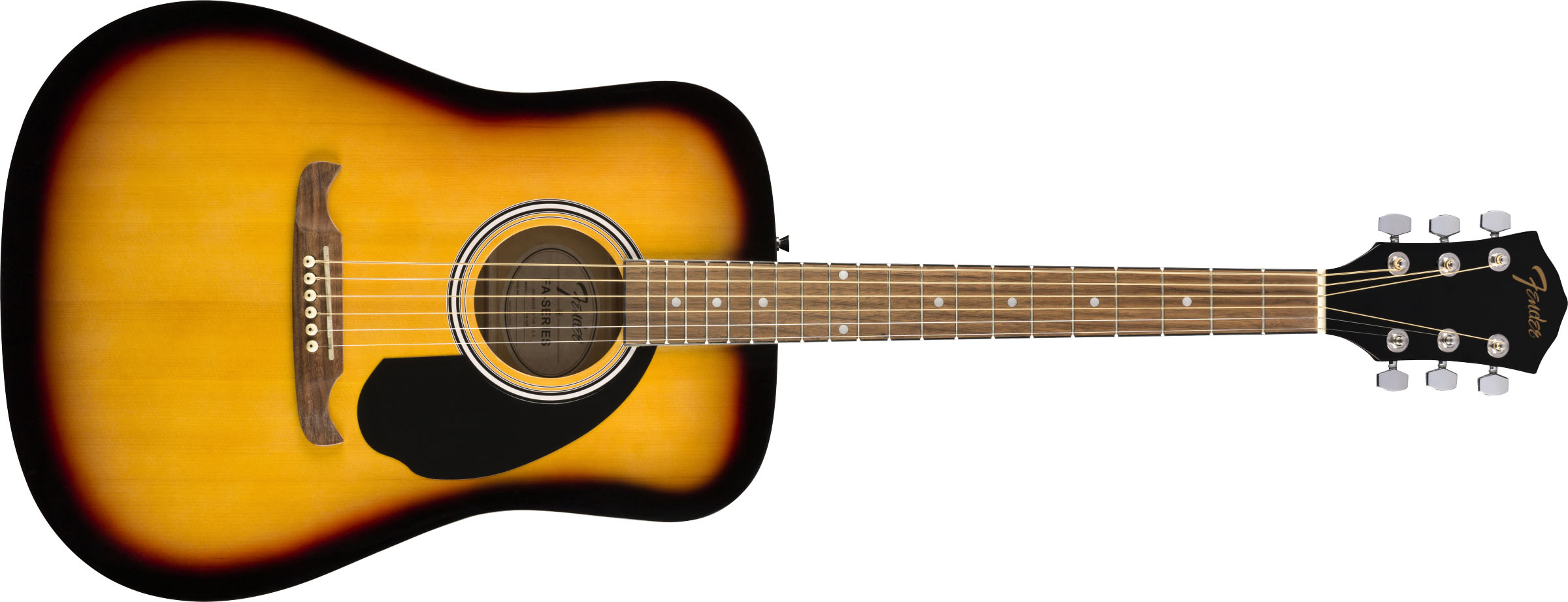 FA-125 Dreadnought, Walnut Fingerboard, Sunburst - Image 2