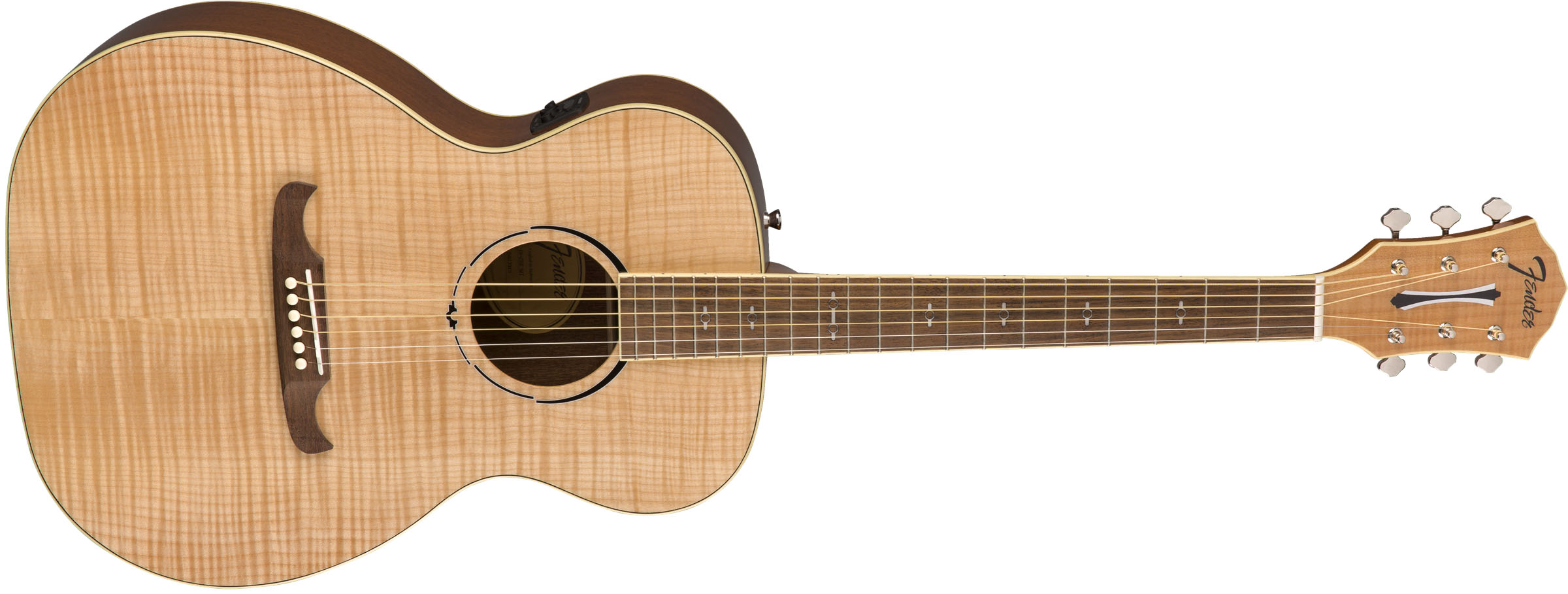 FA-235E Concert, Walnut Fingerboard, Natural - Image 4