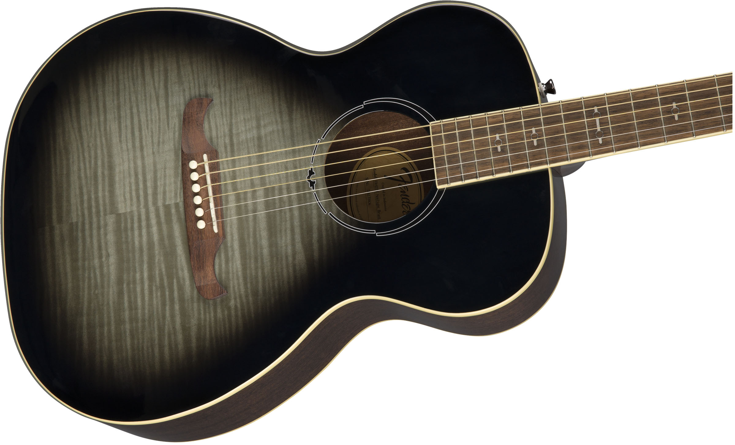 FA-235E Concert, Walnut Fingerboard, Moonlight Burst - Image 6
