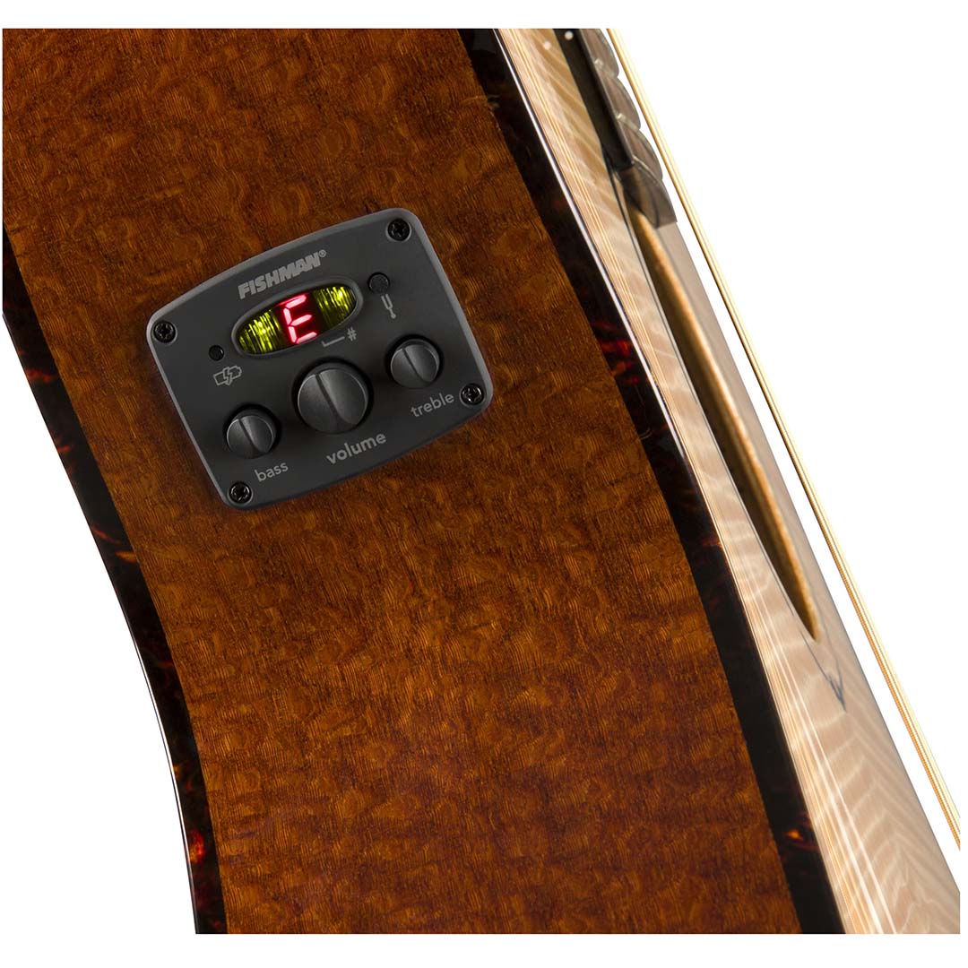 FA-345CE Auditorium, Walnut Fingerboard, Natural - Image 9