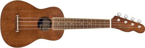 Seaside Soprano Ukulele Pack, Walnut Fingerboard, Natural - Image 3