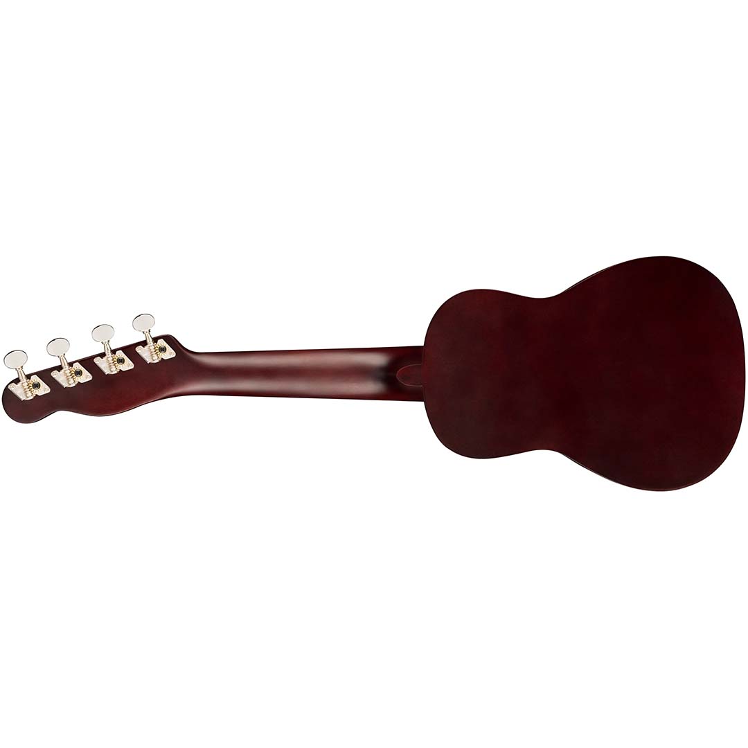 Venice Soprano Uke, Walnut Fingerboard, 2-Color Sunburst - Image 3