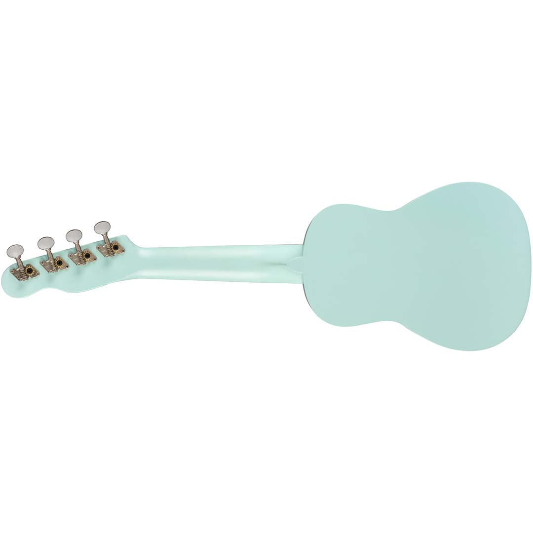 Venice Soprano Uke, Walnut Fingerboard, Daphne Blue - Image 3