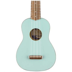 Venice Soprano Uke, Walnut Fingerboard, Daphne Blue
