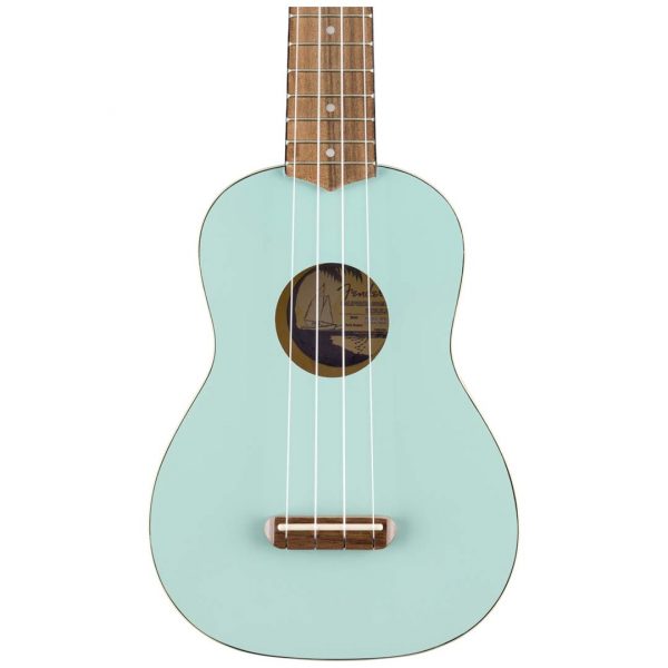 Venice Soprano Uke, Walnut Fingerboard, Daphne Blue