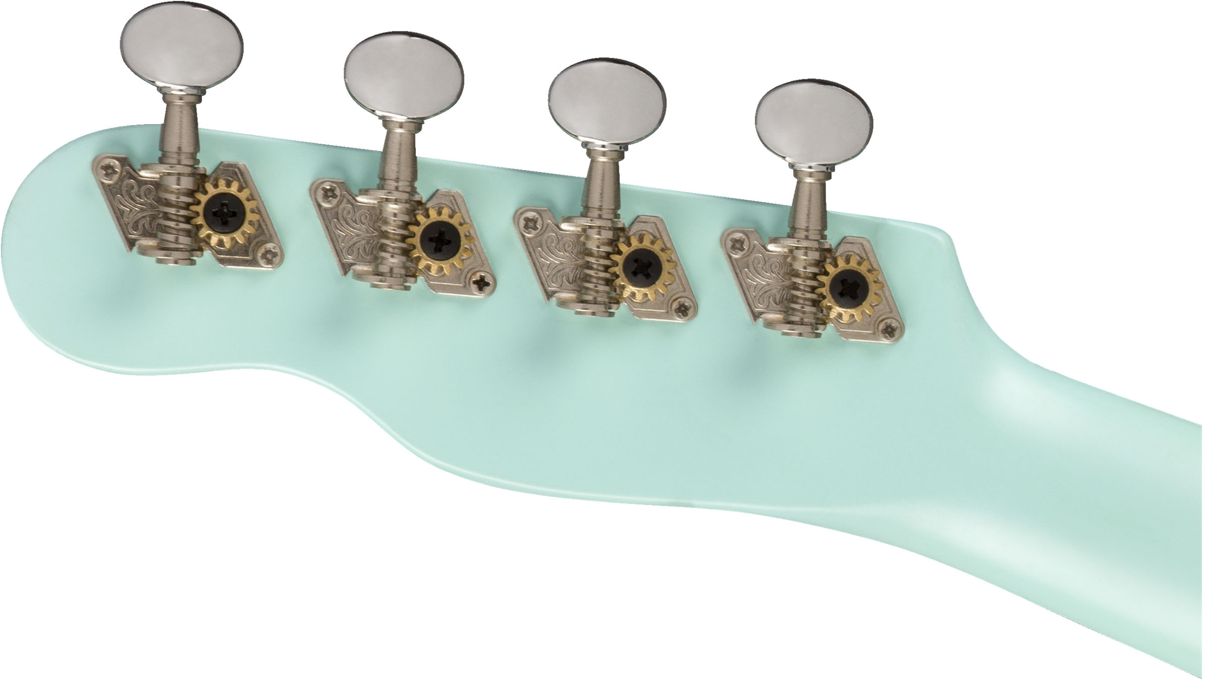 Venice Soprano Uke, Walnut Fingerboard, Daphne Blue - Image 8