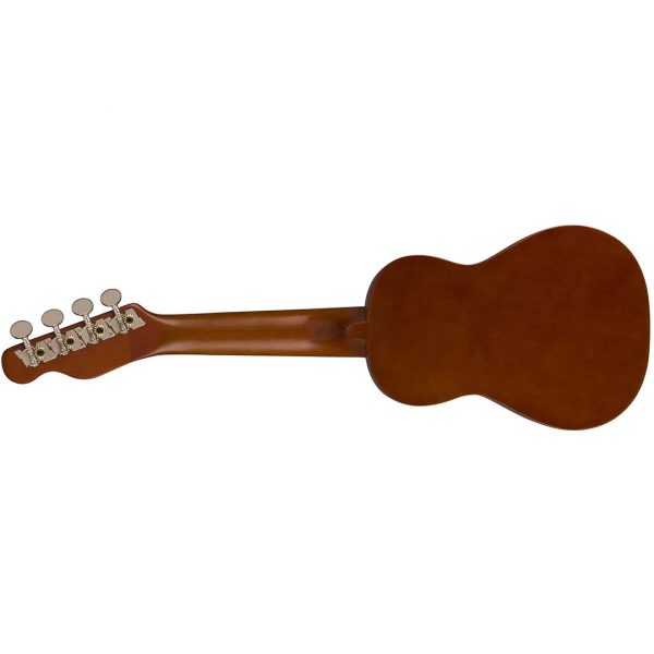 Venice Soprano Uke, Walnut Fingerboard, Natural - Image 3