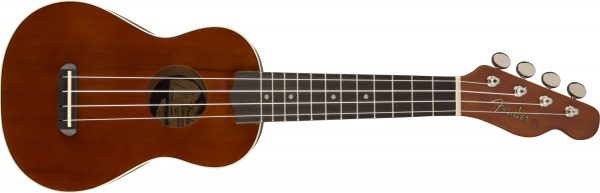 Venice Soprano Uke, Walnut Fingerboard, Natural - Image 2