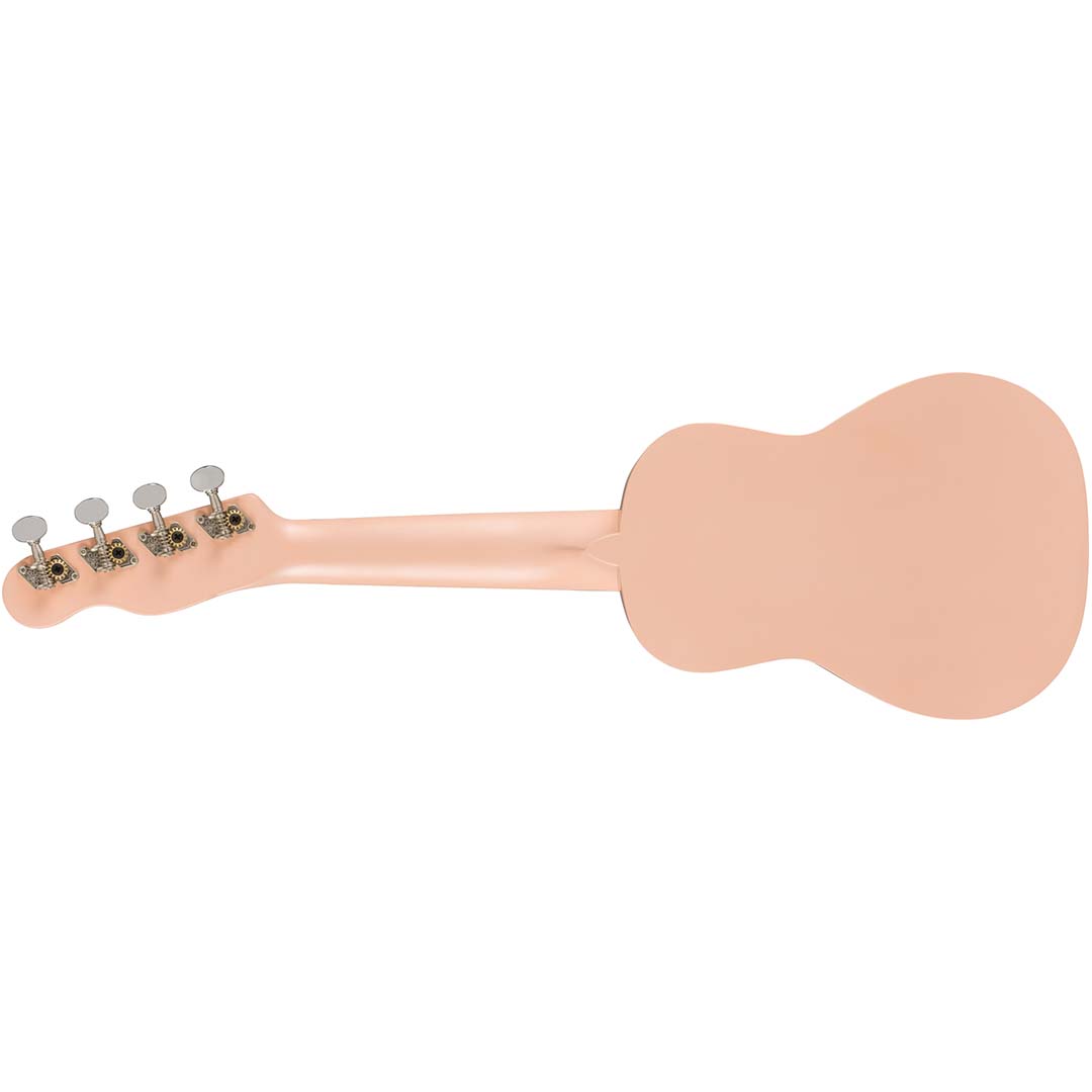 Venice Soprano Uke, Walnut Fingerboard, Shell Pink - Image 3