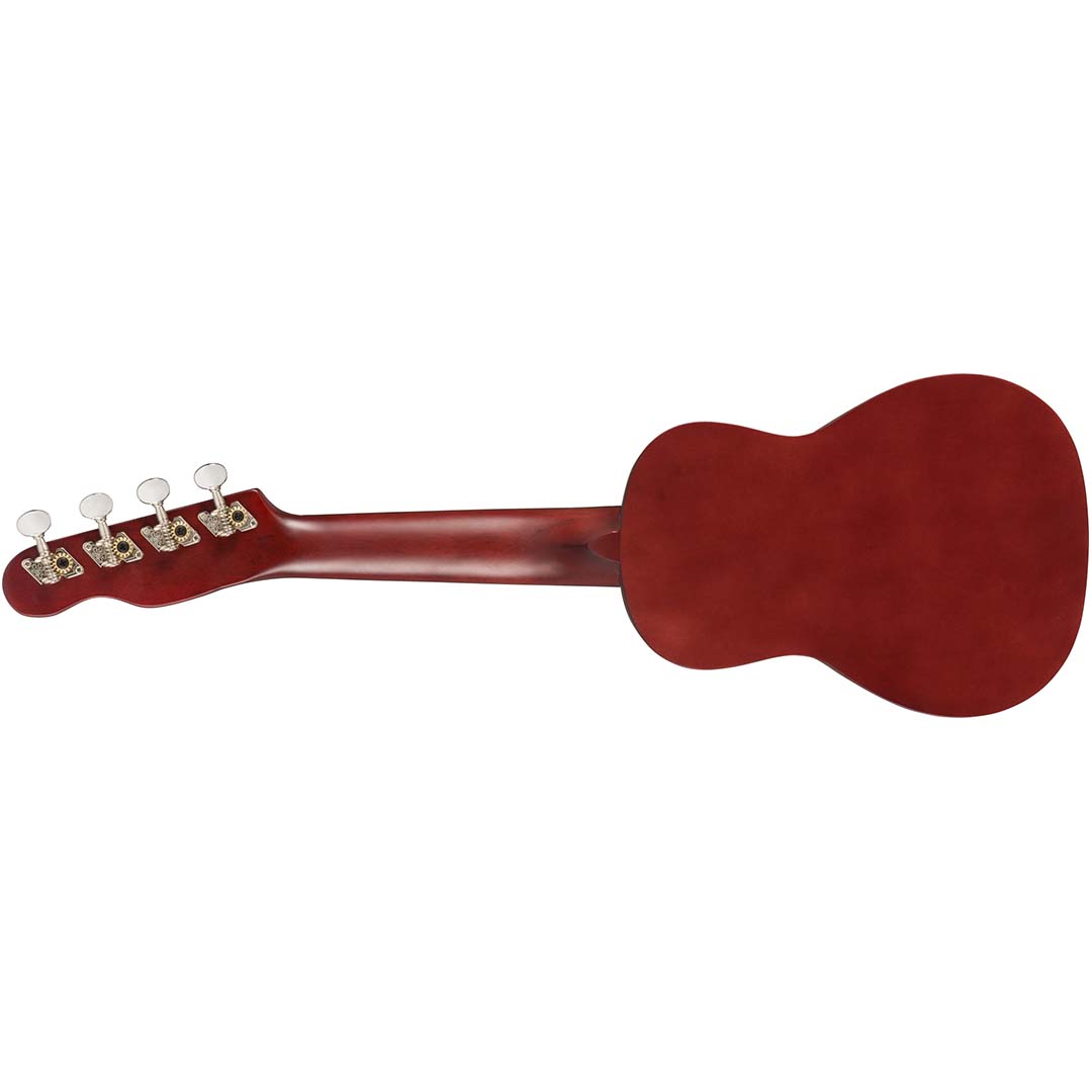 Venice Soprano Uke, Walnut Fingerboard, Cherry - Image 3