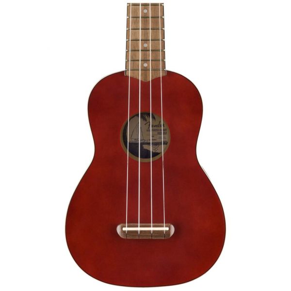 Venice Soprano Uke, Walnut Fingerboard, Cherry