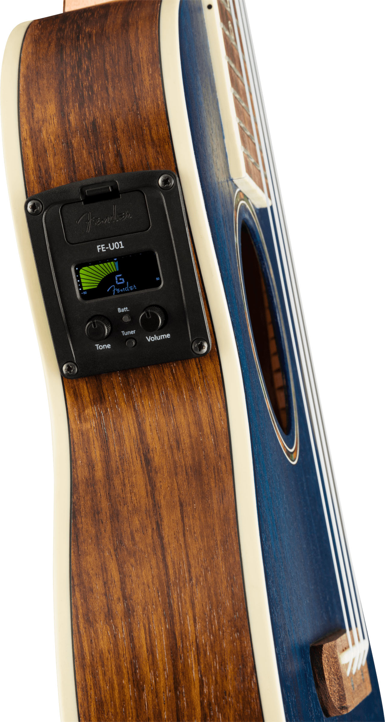 Dhani Harrison Uke, Walnut Fingerboard, Sapphire Blue - Image 8
