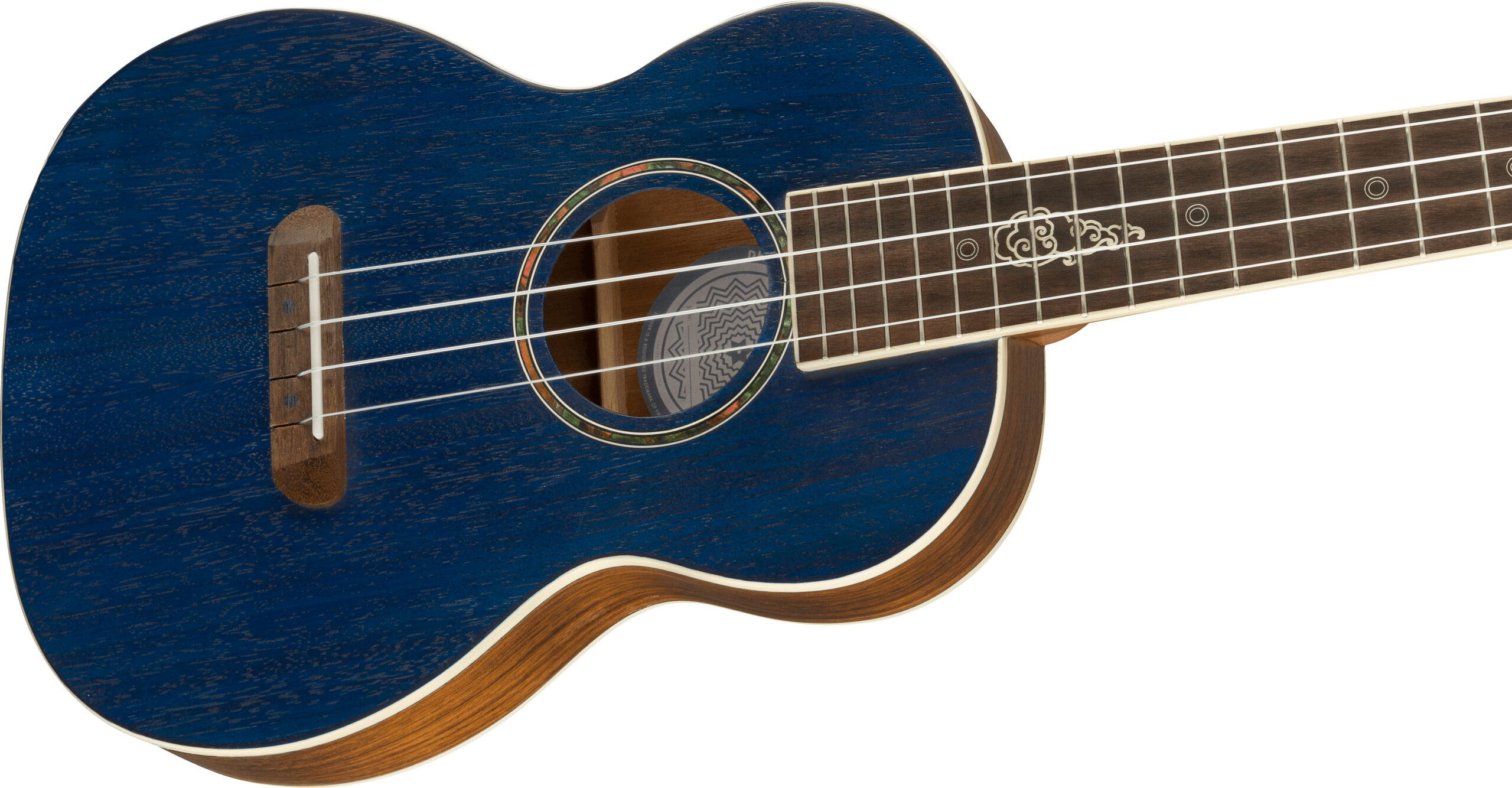 Dhani Harrison Uke, Walnut Fingerboard, Sapphire Blue - Image 5