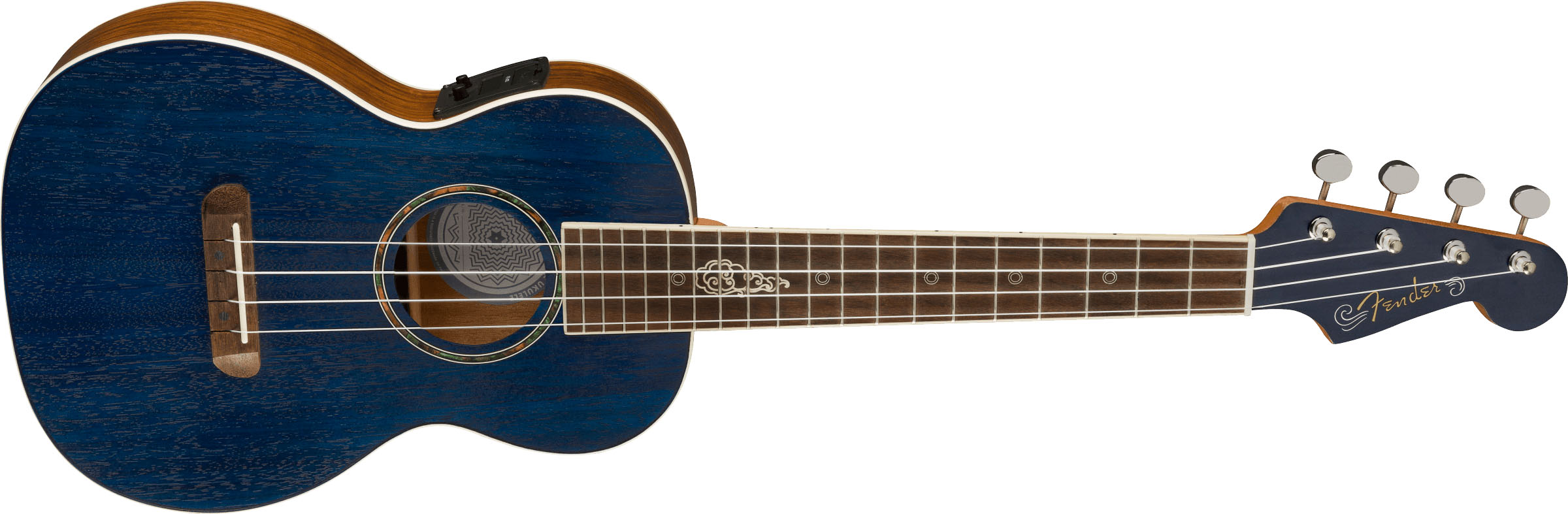 Dhani Harrison Uke, Walnut Fingerboard, Sapphire Blue - Image 4