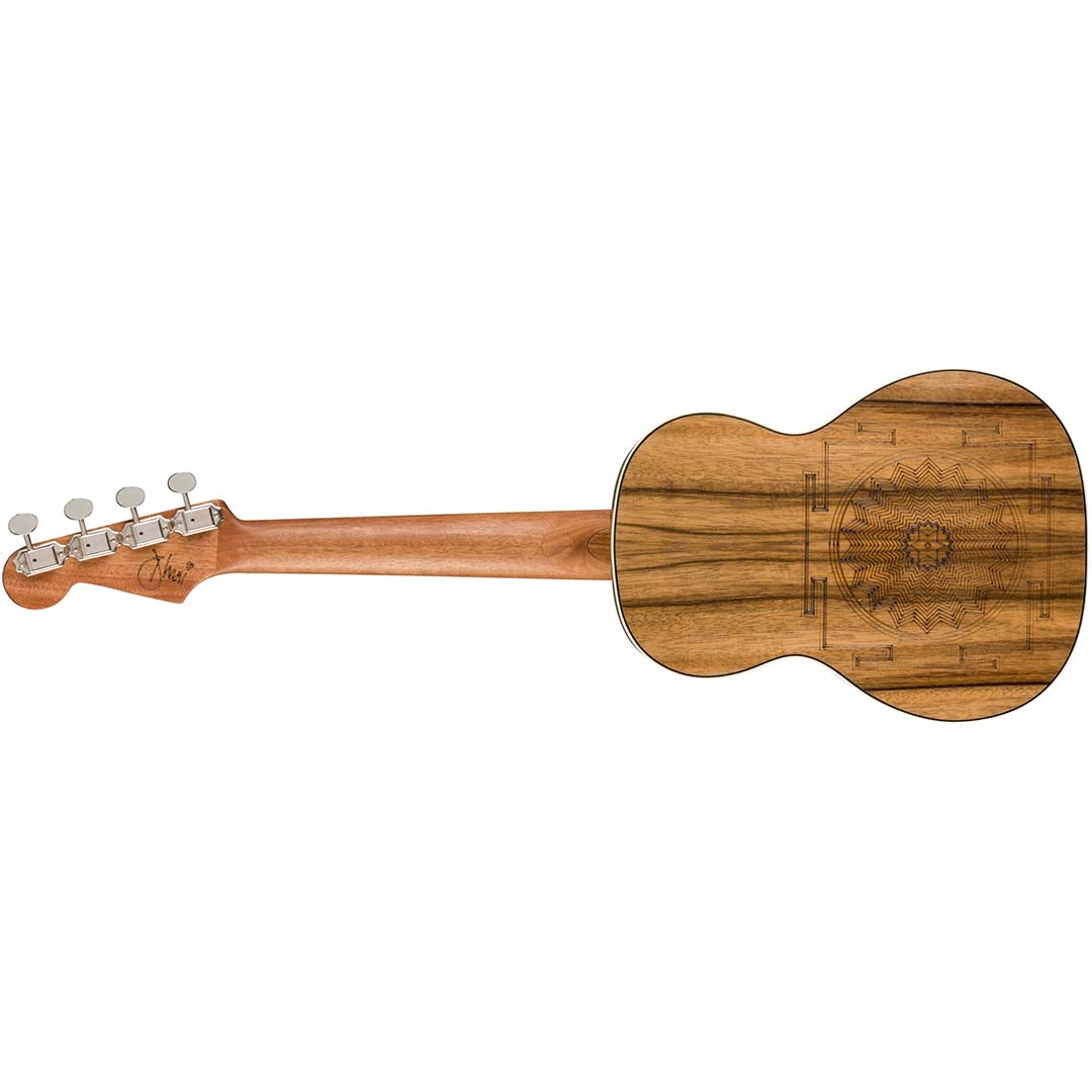 Dani Harrison Uke, Walnut Fingerboard, Turquoise - Image 3