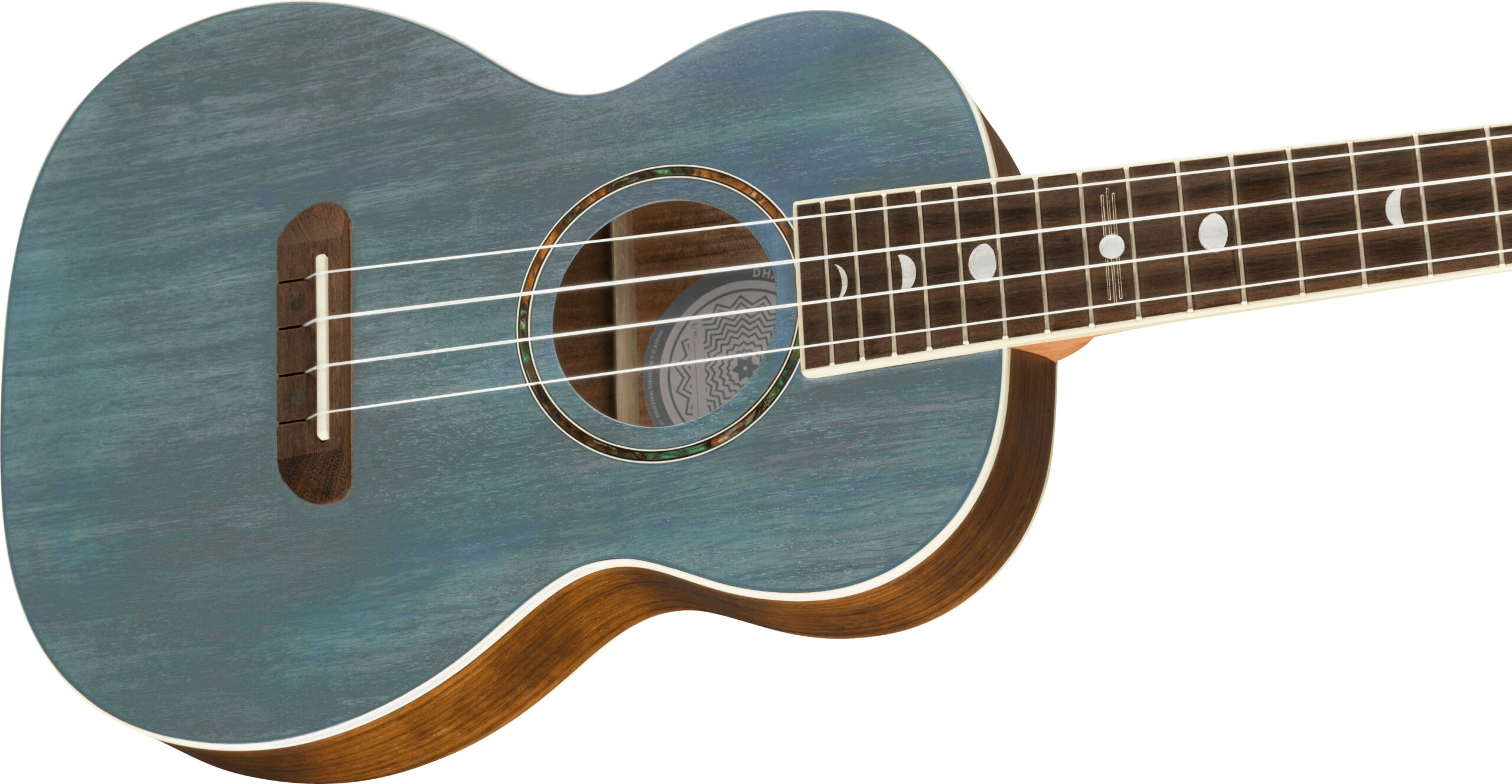Dani Harrison Uke, Walnut Fingerboard, Turquoise - Image 5