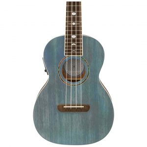 Dani Harrison Uke, Walnut Fingerboard, Turquoise
