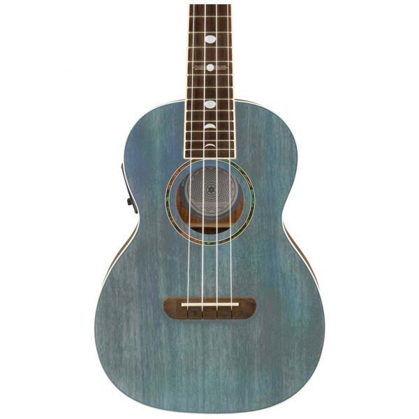 Dani Harrison Uke, Walnut Fingerboard, Turquoise