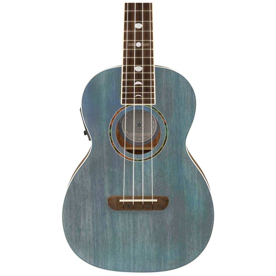 Dani Harrison Uke, Walnut Fingerboard, Turquoise