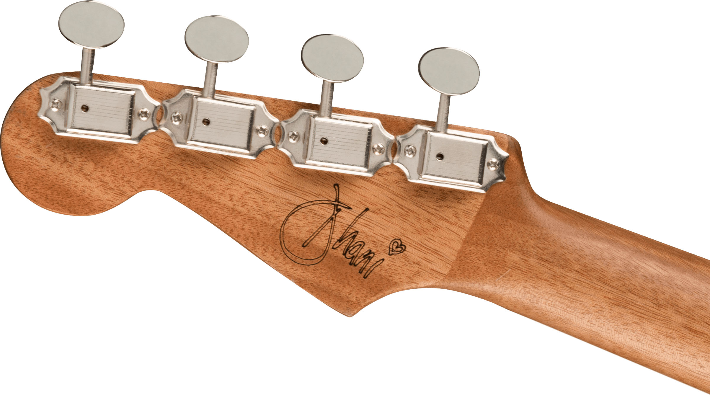Dani Harrison Uke, Walnut Fingerboard, Turquoise - Image 8